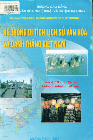 Hệ Thống Di Tích Lịch Sử Văn Hóa Và Danh Thắng Việt Nam (NXB Quảng Ninh 2009) - Phạm Bình Quảng