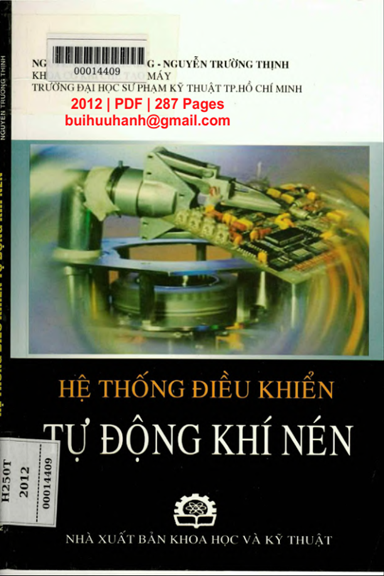 Hệ Thống Điều Khiển Tự Động Khí Nén (NXB Khoa Học Kỹ Thuật 2012) - Nguyễn Ngọc Phương, 287 Trang