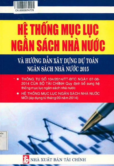 Hệ Thống Mục Lục Ngân Sách Nhà Nước Và Hướng Dẫn Xây Dựng Dự Toán Ngân Sách Nhà Nước 2015