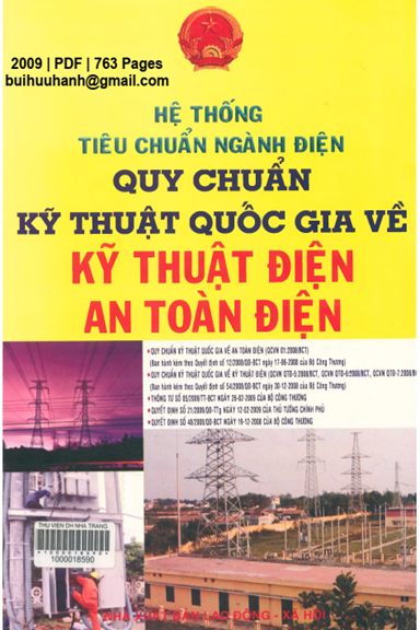 Hệ Thống Tiêu Chuẩn Ngành Điện Quy Chuẩn Kỹ Thuật Quốc Gia Về Kỹ Thuật Điện, An Toàn Điện