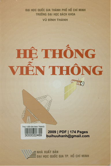 Hệ Thống Viễn Thông (NXB Đại Học Quốc Gia 2009) - Vũ Đình Thành, 174 Trang