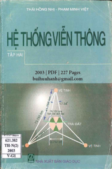 Hệ Thống Viễn Thông Tập 2 (NXB Giáo Dục 2003) - Thái Hồng Nhị, 227 Trang