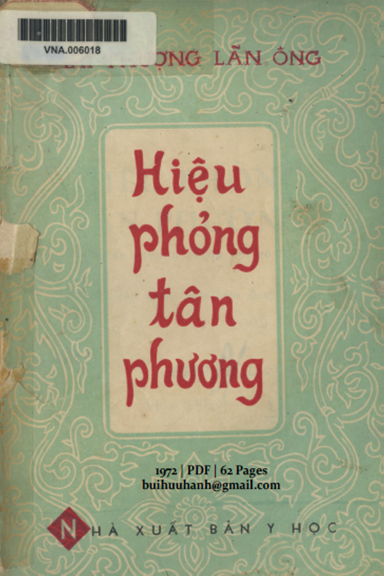 Hiệu Phỏng Tân Phương (NXB Y Học 1972) - Hải Thượng Lãn Ông, 62 Trang