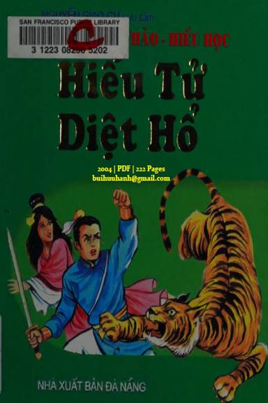 Hiếu Tử Diệt Hổ (NXB Đà Nẵng 2004) - Nguyễn Giao Cư, 222 Trang