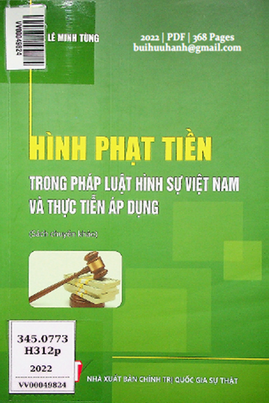 Hình Phạt Tiền Trong Pháp Luật Hình Sự Việt Nam Và Thực Tiễn Áp Dụng - Lê Minh Tùng, 368 Trang