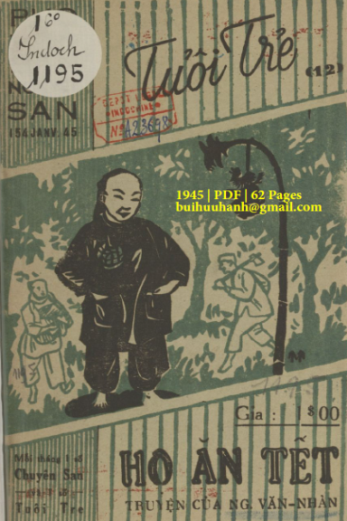 Họ Ăn Tết (NXB Tân Dân 1945) - Nguyễn Văn Nhàn, 62 Trang