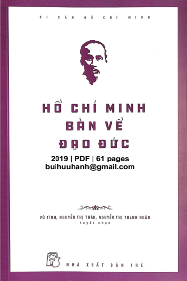 Hồ Chí Minh Bàn Về Đạo Đức (NXB Trẻ 2019) - Vũ Tình, 61 Trang