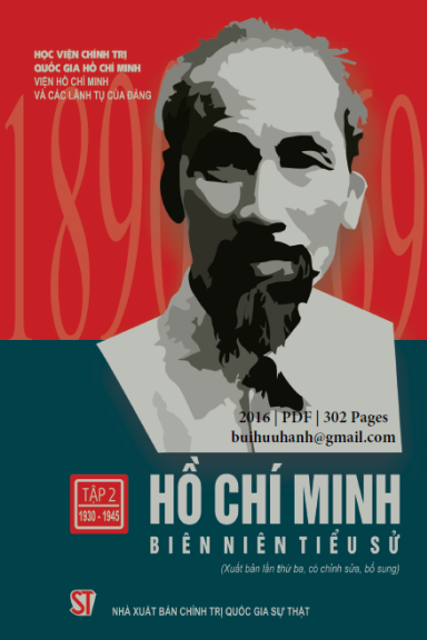 Hồ Chí Minh Biên Niên Tiểu Sử Tập 2 (NXB Chính Trị 2016) - Phạm Ngọc Liên, 302 Trang