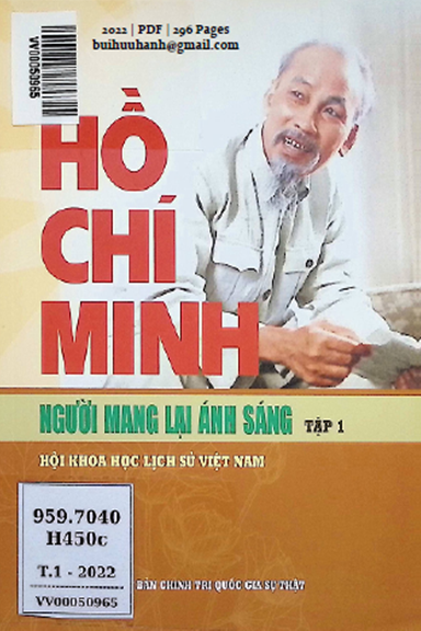 Hồ Chí Minh Người Mang Lại Ánh Sáng Tập 1 (NXB Chính Trị 2022) - Stanley Karnow, 296 Trang