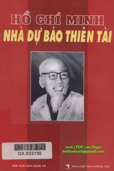 Hồ Chí Minh-Nhà Dự Báo Thiên Tài (NXB Nghệ An 2006) - Trần Đương, 160 Trang