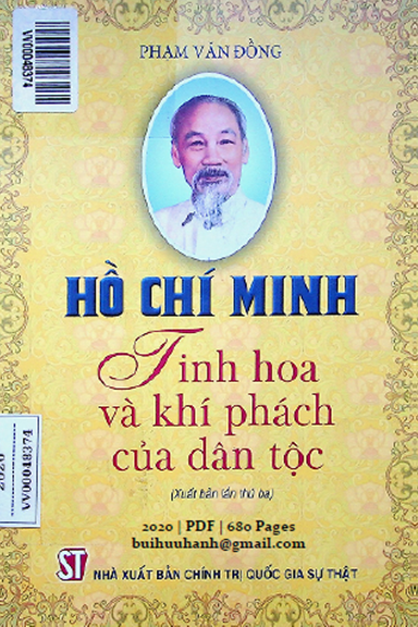 Hồ Chí Minh Tinh Hoa Và Khí Phách Của Dân Tộc (NXB Chính Trị 2020) - Phạm Văn Đồng, 680 Trang