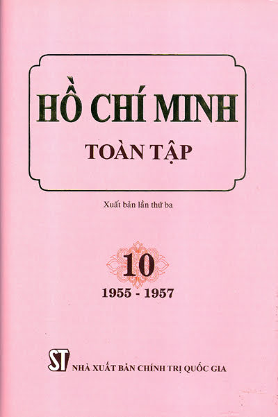 Hồ Chí Minh Toàn Tập Tập 10 (NXB Chính Trị 2011) - Vũ Văn Thuấn, 720 Trang