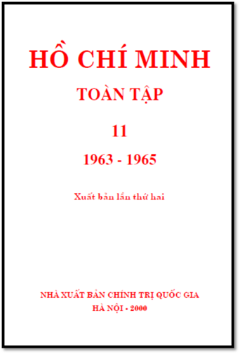 Hồ Chí Minh Toàn Tập Tập 11 (NXB Chính Trị 2000) - Ngô Thiếu Hiệu, 657 Trang