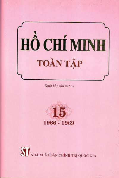 Hồ Chí Minh Toàn Tập Tập 15 (NXB Chính Trị 2011) - Trần Văn Hải, 782 Trang