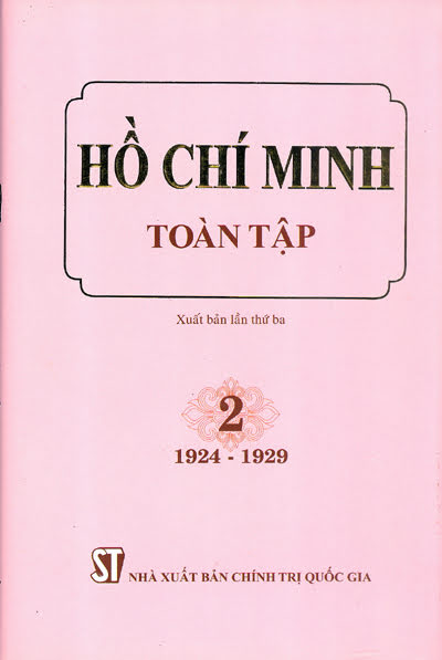 Hồ Chí Minh Toàn Tập Tập 2 (NXB Chính Trị 2011) - Phạm Hồng Chương, 662 Trang