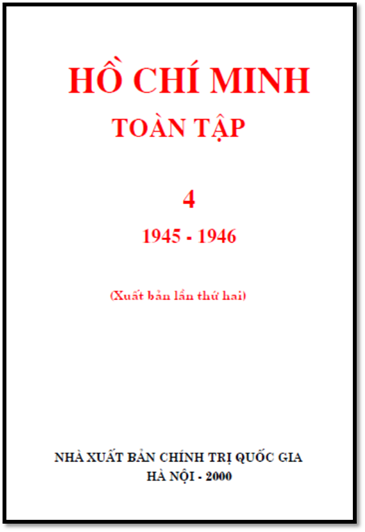 Hồ Chí Minh Toàn Tập Tập 4 (NXB Chính Trị 2000) - Lê Văn Tích, 1158 Trang