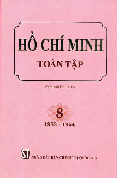 Hồ Chí Minh Toàn Tập Tập 8 (NXB Chính Trị 2011) - Đặng Văn Thái, 648 Trang