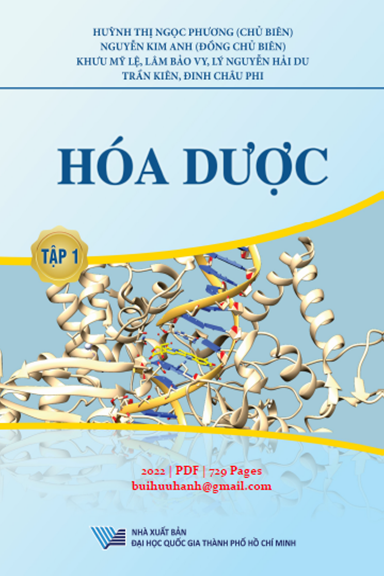 Hóa Dược Tập 1 (NXB Đại Học Quốc Gia 2022) - Huỳnh Thị Ngọc Phương, 729 Trang