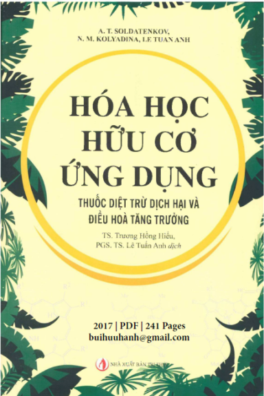 Hóa Học Hữu Cơ Ứng Dụng (NXB Tri Thức 2017) - Lê Tuấn Anh, 241 Trang