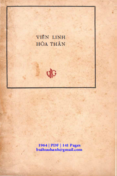 Hóa Thân (NXB Văn Nghệ 1964) - Viên Linh, 141 Trang