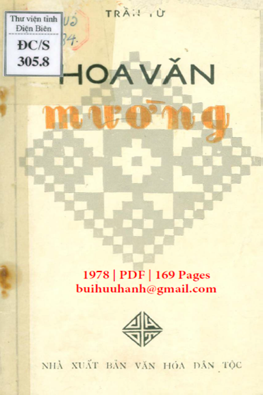 Hoa Văn Mường (NXB Văn Hóa Dân Tộc 1978) - Trần Từ, 169 Trang