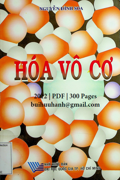 Hóa Vô Cơ (NXB Đại Học Quốc Gia 2012) - Nguyễn Đình Soa, 300 Trang