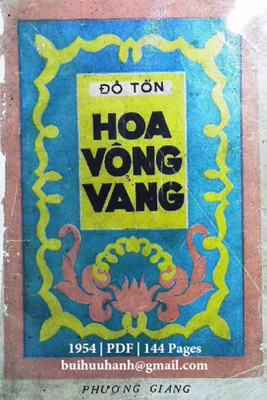 Hoa Vông Vang (NXB Phượng Giang 1954) - Đỗ Tốn, 144 Trang