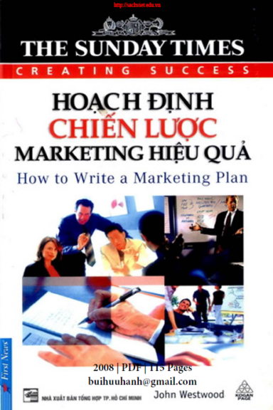 Hoạch Định Chiến Lược Marketing Hiệu Quả (NXB Tổng Hợp 2008) - John Westwood, 115 Trang