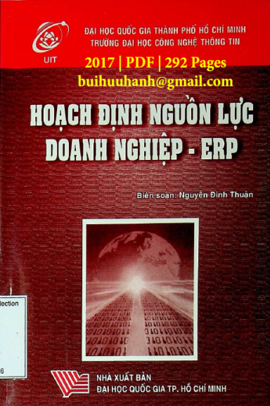 Hoạch Định Nguồn Lực Doanh Nghiệp ERP (NXB Đại Học Quốc Gia 2017) - Nguyễn Đình Thuận, 292 Trang
