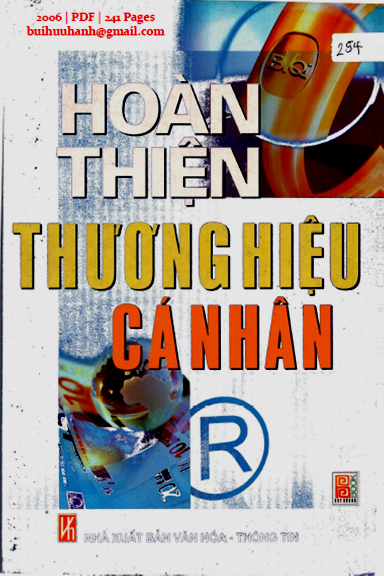 Hoàn Thiện Thương Hiệu Cá Nhân (NXB Văn Hóa Thông Tin 2006) - Việt Văn, 241 Trang