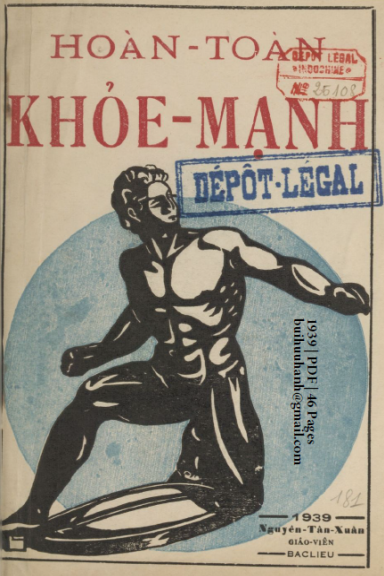 Hoàn Toàn Khỏe Mạnh (NXB An Hà 1939) - Nguyễn Tân Xuân, 46 Trang