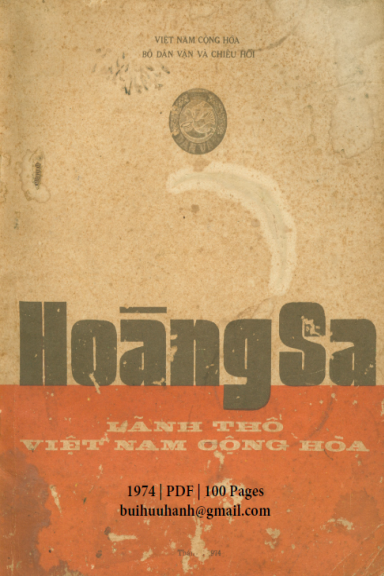 Hoàng Sa-Lãnh Thổ Việt Nam Cộng Hòa (NXB Sài Gòn 1974) - Nhiều Tác Giả, 100 Trang