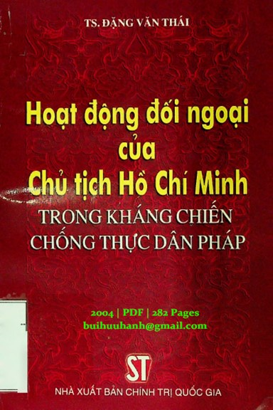 Hoạt Động Đối Ngoại Của Chủ Tịch Hồ Chí Minh Trong Kháng Chiến Chống Thực Dân Pháp