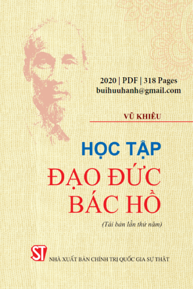 Học Tập Đạo Đức Bác Hồ (NXB Chính Trị 2020) - Vũ Khiêu, 318 Trang