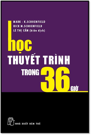 Học Thuyết Trình Trong 36 Giờ (NXB Trẻ 1998) - Mark K. Schoenfield, 548 Trang