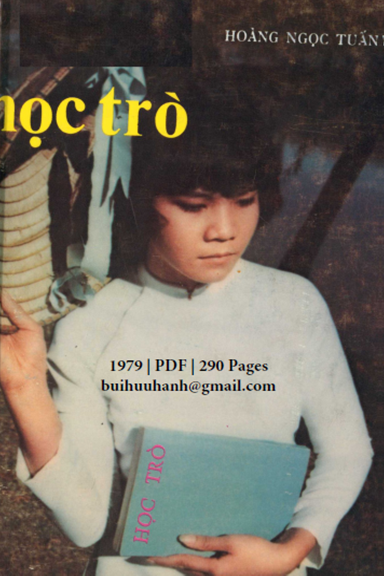 Học Trò (NXB Sống Mới 1979) - Hoàng Ngọc Tuấn, 290 Trang