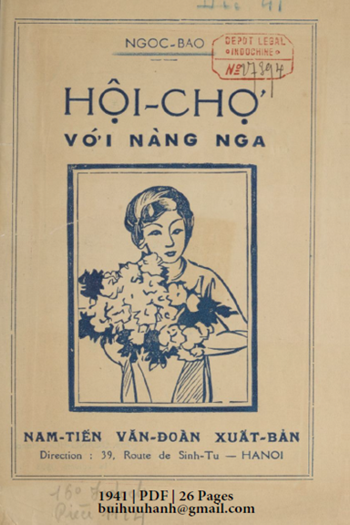 Hội Chợ Với Nàng Nga (NXB Nam Tiến Văn Đoàn 1941) - Ngọc Bảo, 26 Trang