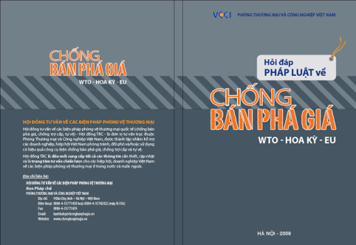 Hỏi Đáp Pháp Luật Về Chống Bán Phá Giá WTO-Hoa Kỳ-EU (NXB Hà Nội 2009) - Trần Hữu Huỳnh, 206 Trang