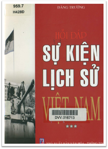 Hỏi Đáp Sự Kiện Lịch Sử Việt Nam Tập 3 (NXB Văn Hóa Thông Tin 2010) - Đăng Trường, 248 Trang