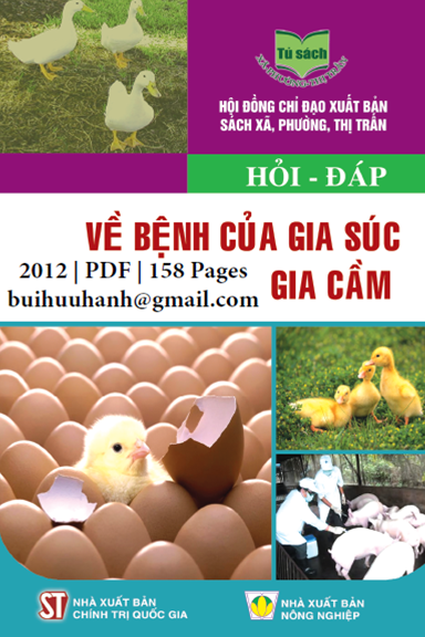 Hỏi-Đáp Về Bệnh Của Gia Súc, Gia Cầm (NXB Chính Trị 2012) - Bùi Quý Huy, 158 Trang