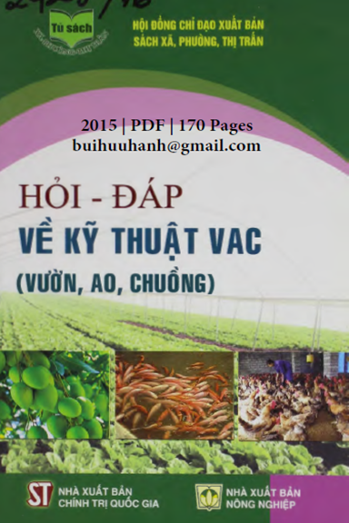 Hỏi-Đáp Về Kỹ Thuật VAC (NXB Chính Trị 2015) - Ngô Thế Dân, 170 Trang