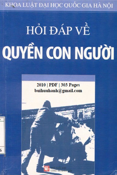Hỏi Đáp Về Quyền Con Người (NXB Công An 2010) - Nguyễn Đăng Dung, 303 Trang