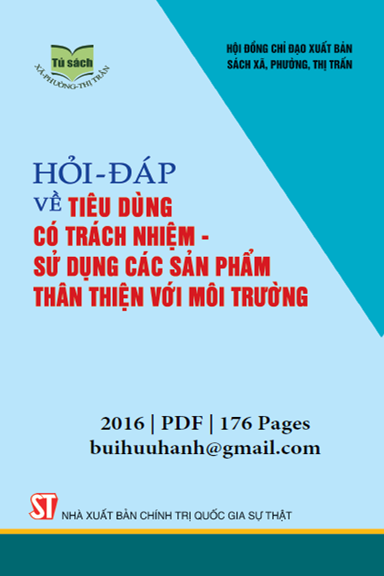Hỏi-Đáp Về Tiêu Dùng Có Trách Nhiệm Sử Dụng Các Sản Phẩm Thân Thiện Với Môi Trường