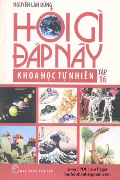 Hỏi Gì Đáp Nấy Tập 16 (NXB Trẻ 2009) - Nguyễn Lân Dũng, 210 Trang