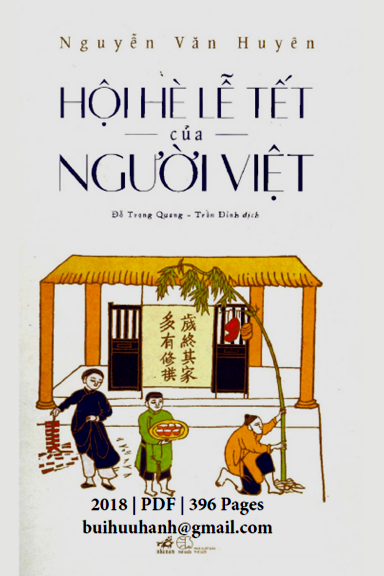 Hội Hè Lễ Tết Của Người Việt (NXB Thế Giới 2018) - Nguyễn Văn Huyên, 396 Trang