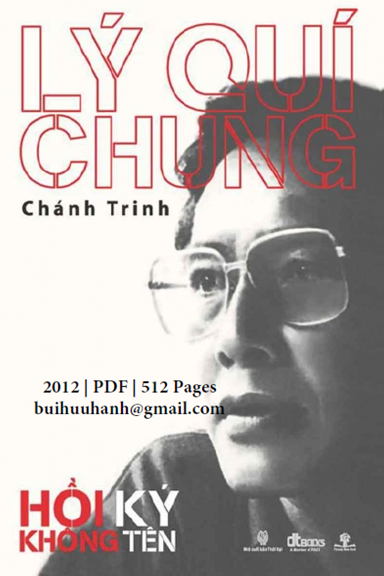 Hồi Ký Không Tên (NXB Thời Đại 2012) - Lý Quí Chung, 517 Trang