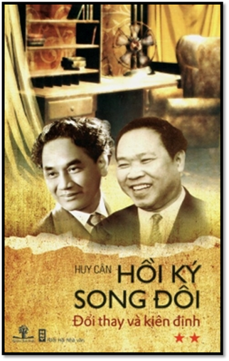 Hồi Ký Song Đôi Tập 2-Đổi Thay Và Kiên Định (NXB Hội Nhà Văn 2012) - Huy Cận, 551 Trang