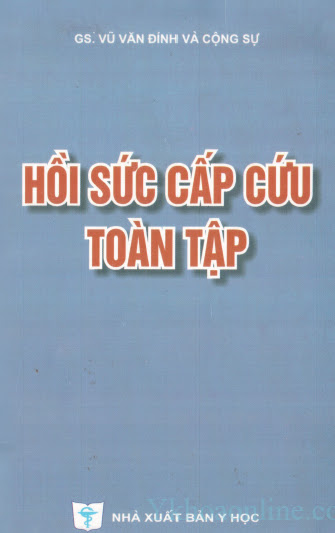 Hồi Sức Cấp Cứu Toàn Tập (NXB Y Học 2010) - Vũ Văn Đính, 635 Trang