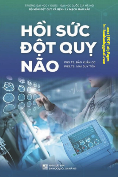 Hồi Sức Đột Quỵ Não (NXB Đại Học Quốc Gia 2022) - Đào Xuân Cơ, 263 Trang