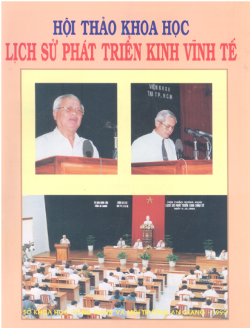 Hội Thảo Khoa Học Lịch Sử Phát Triển Kinh Vĩnh Tế (NXB An Giang 1999) - Nhiều Tác Giả, 124 Trang